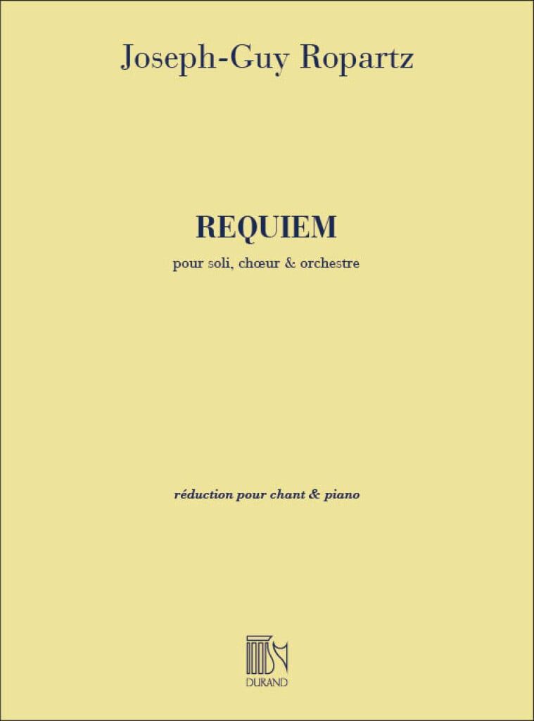 Requiem, Pour Soli, Choeur Et Orchestre,